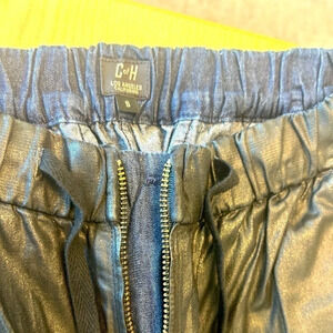 Citizens  on Humanity (C of H) jeans. Super cute size S NWOT waxed black denim